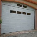 Puerta de garaje de aluminio de aluminio de alto rendimiento